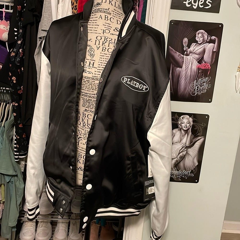 Playboy Bomber Jacket NWT